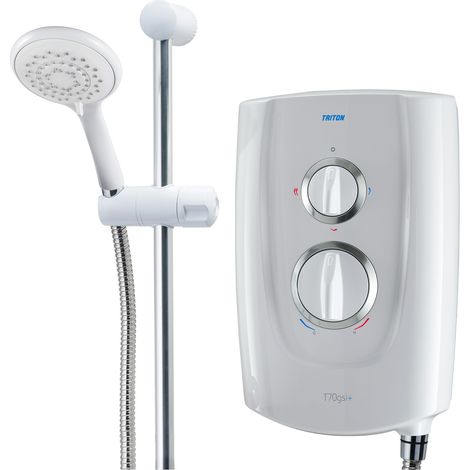 Triton T70GSI+ Easy Fit 10.5Kw Electric Shower - T80Z Fast Fit T80GSI Excite T10 (1/5)