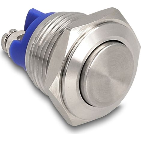 Delock Pulsador para InstalaciÃ³n 16 mm 2 x Tornillo Terminal actuador alto