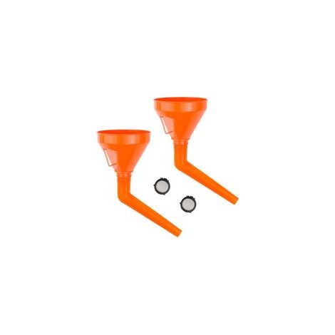 Plastique Entonnoir Entonnoir Carburant 2 Pièces Entonnoir de Remplissage Universel Entonnoir Essence avec Tuyau Flexible et Filtre pour Diesel Kérosène, Huile Moteur et Essence