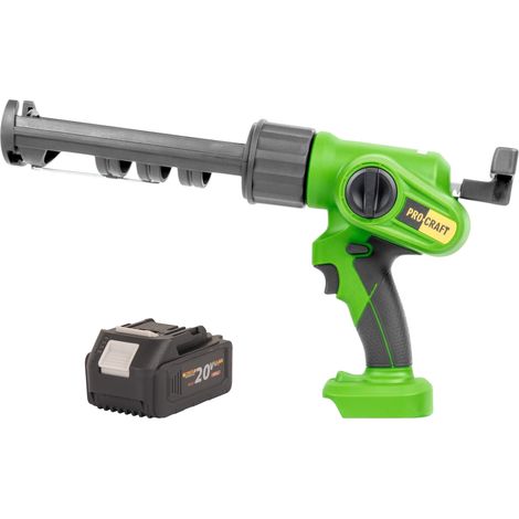 Procraft PC20bb Akku Kartuschenpistole 20 V 2000 N 280 - 310 ml + 1x Akku 4,0 Ah - ohne Ladegerät (1/5)