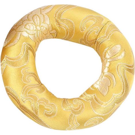 Coussin en coton pour bol chantant (couleur aléatoire)-10X10X2.5CM-Random Color