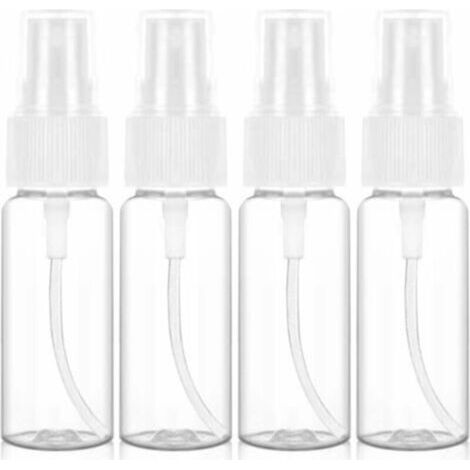 BUNTHAUS 4 Pièces Spray Vide, 30ml Flacon Spray Vide, Vaporisateur Vide, Vaporisateur, Flacon Parfum Vide, pour Lotion, Parfum, Shampoing etc (1/4)