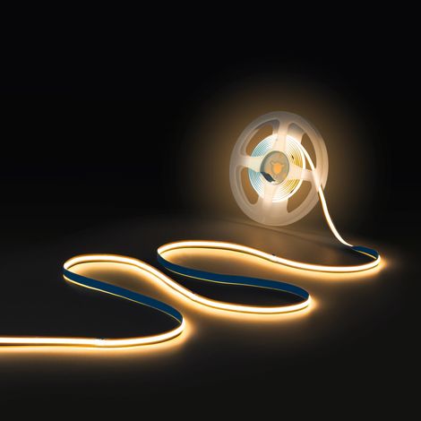 Striscia LED COB 24V DC - Monocolore - FREE CUT - 11W/m - 8mm - (1/5)