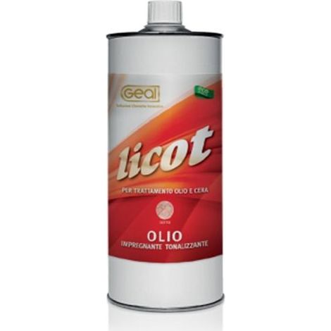Olio impregnante Tonalizzante Essiccativo Protettivo di profondità per cotto terracotta 5L Geal LICOT