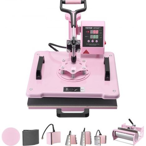 Macchina per Pressatura a Caldo 300 x 380 mm 8 in 1 per Magliette (1/5)