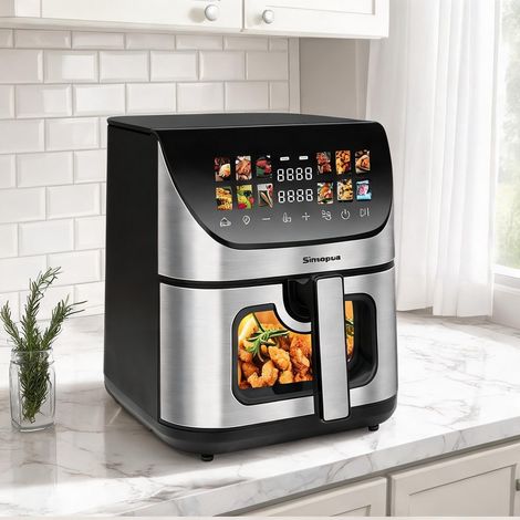 Airfryer XXL 8,5 L avec fenêtre et écran tactile coloris noir (1/5)