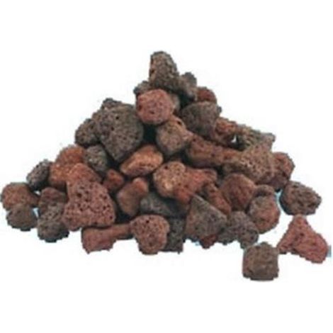 PIETRA ROCCIA LAVICA. KG 2 PER BARBECUE A GAS CAMPEGGIO GIARDINO FER 128957 (1/2)