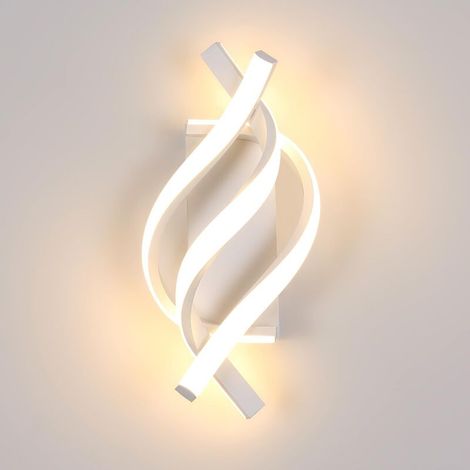 Applique Murale LED - 15 W - Lumière Trichrome - Pour Intérieur Chambre Salon Escalier Couloir - 1 Pièce (1/5)