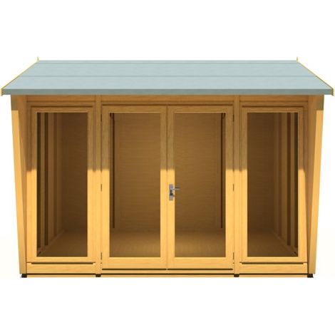 Burghclere 10 x 8 Feet Summerhouse - L294.3 x W320.8 x H241 cm