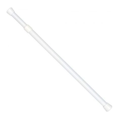 Supporto per tende estensibile automatico 12/62-95 bianco