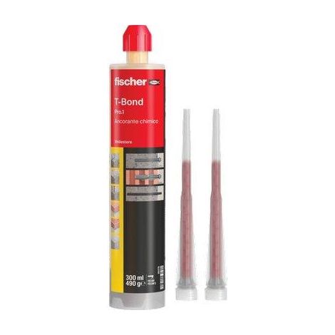 ANCORANTE CHIMICO T-BOND PLUS OPEN FISCHER - POLIESTERE ML 300- 1 kit