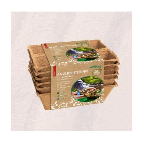 POTS BIODEGRADABLES - 6 PLAQUES DE 6 POTS - Divers