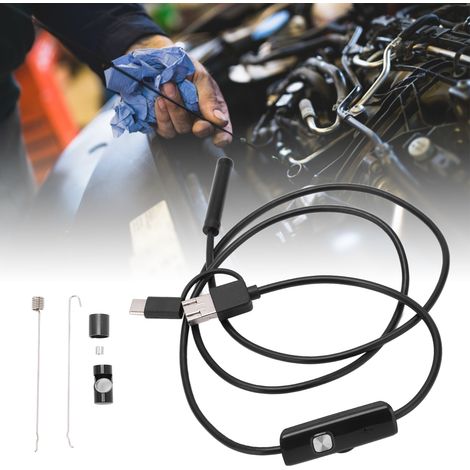 AN100-8 3-in-1 HD-Endoskop mit 8 mm flexiblem Kabel, Android-Version, für die Inspektion von Rohrleitungen und Industrieanlagen, 3,5 m Reichweite. (1/5)
