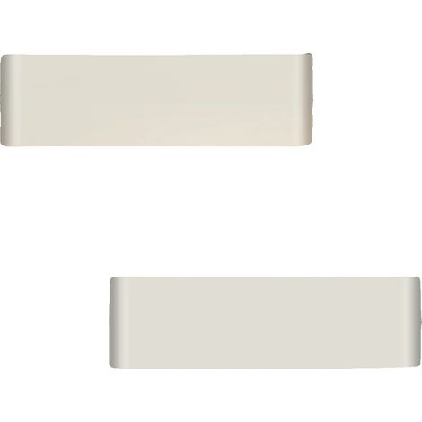 Applique murale, design moderne, éclairage LED doux, 2PCS, Blanc Chaud (2700-3500K), 11-15W (1/2)