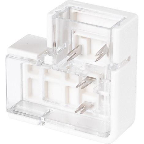 Connecteur en "L" pour ruban LED IP65 monochrome SMD 2835 - 10mm