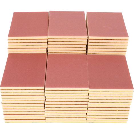 Packung mit 100 Mehrzweck-Schleifschwämmen, Körnung 2000, zum Polieren von Möbeln