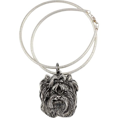Yorkshire Terrier, York, York, Yorkie I - collana per cani, gioielli unici per amanti dei cani, ciondolo a forma di serpente unico di Art-Dog (1/5)