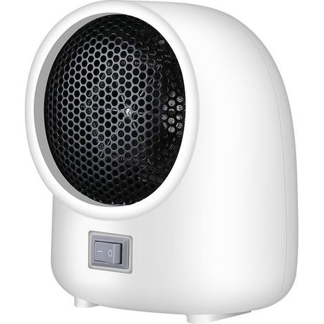 Mini radiateur soufflant électrique portable 400 W, 2 vitesses, chauffage rapide en 3 secondes, chauffage électrique domestique (1/5)