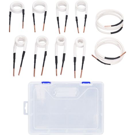 Kit de bobine de chauffage à Induction, outil de démontage de boulons, fil à noyau en laiton, accessoires haute fréquence, pièces d'allumage 3.0mm 10 pièces
