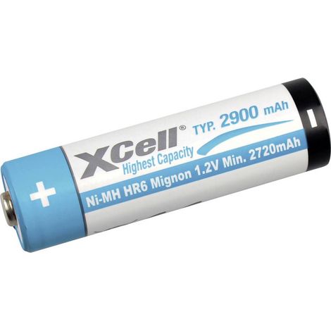 XCell Pile rechargeable LR6 (AA) NiMH 2900 1.2 V 4 pc(s)