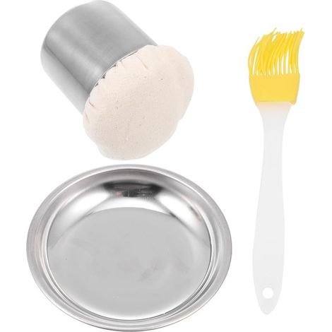lapplikator Satz für Pfannkuchenpfanne aus Edelstahl mit (1/5)