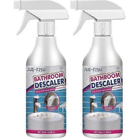 Spray nettoyant pour salle de bain, douche, vitres, baignoire, WC, bain, WC, mousse nettoyante (2 pièces) (1/5)