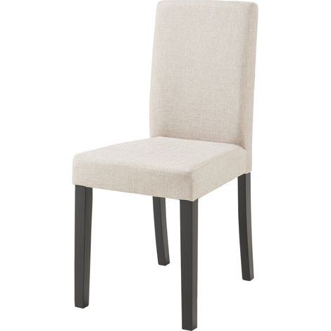 Set di 2 sedie da pranzo 89 x 43 x 54 cm design moderno soggiorno/cucina beige 030009617