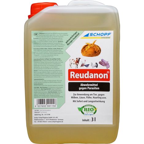 Schopf Reudanon - biologische Ungezieferbekämpfung - 3 Liter