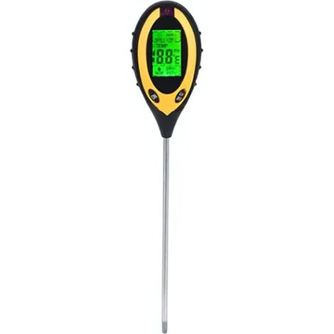 Testeur De Sol 4 En 1 Pour L'analyse De L'environnement Mesure Lumière Humidité Ph KZQ (1/5)