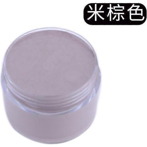 Crème de teinture et de réparation pour cuir, raviveur de couleur pour sacs, chaussures, canapés, vestes, masque les rayures et restaure le cuir véritable. Couleur : Beige