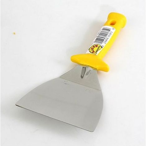 Spatola piegata in acciaio inox Cm.12