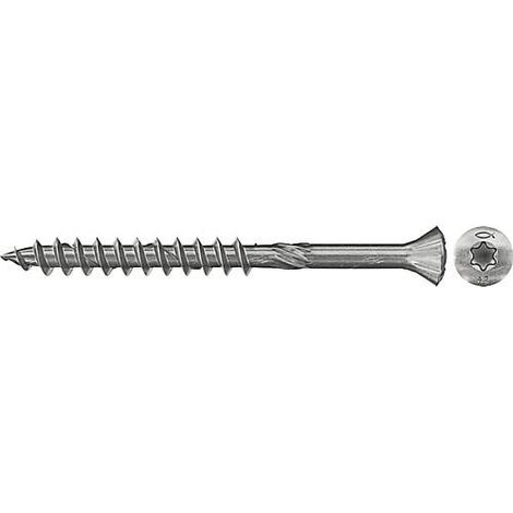 Vis de bois de bardage FFSII-RT6 4,5x60 A2 UE 200 (1/3)