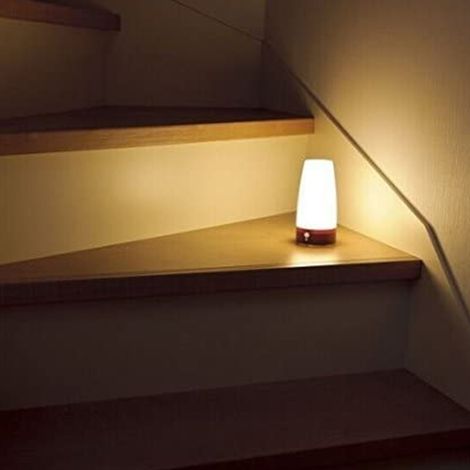 Lampe LED sans fil à détecteur de mouvement, veilleuse sur batterie pour chambre d'enfant, éclairage de table pour crèche. (1/4)