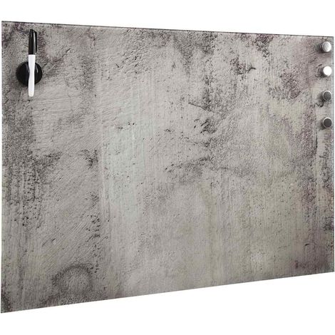 Maison Exclusive - Lavagna Magnetica a Parete in Vetro 50x30 cm (1/5)