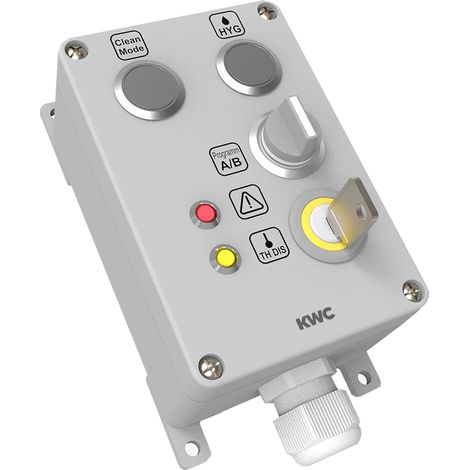 KWC AR Bedienbox, A3000open, Kunststoff, AP,  80x120x55 mm, Anschl. an ECC2, 24 VDC