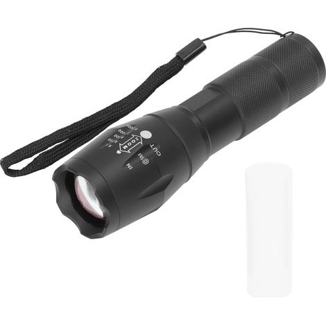 Lampe de poche LED Portable, mise au point télescopique pour la chasse, étanche IPX54, lumière rouge A100