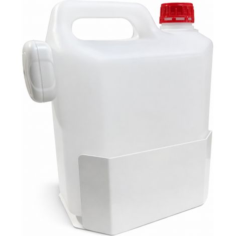 Soporte + Garrafa 10 L con avisador acústico para condensados Kit instalación aire acondicionado