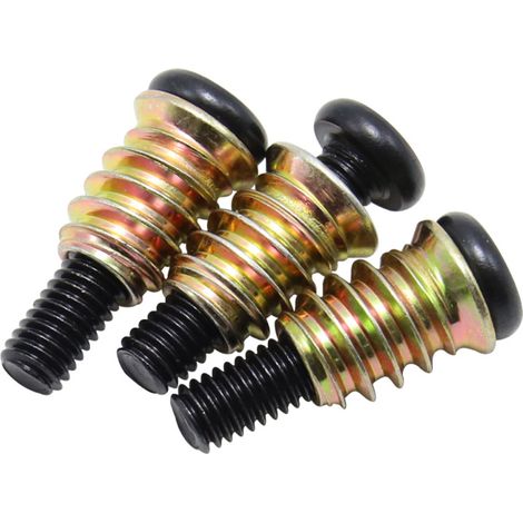 Vis À Tête Plate M6 X 25 Mm Et Écrous À Visser M6 X 20 Mm Pour Meubles En Bois - Lot De 30 Pièces