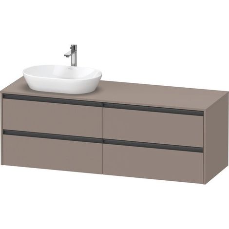 DURAVIT K24899L43430000 Console WTU murale Ketho2 550x1