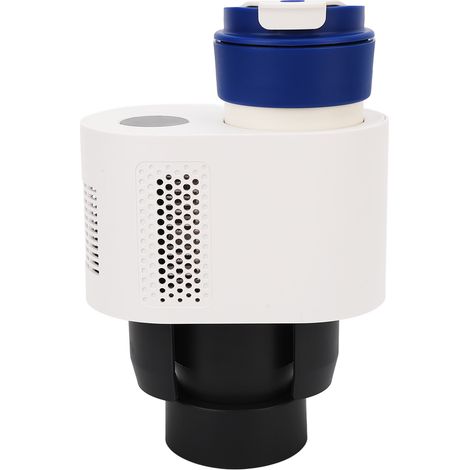 Refroidisseur de tasse de voiture multifonction (chaud/froid) 2 en 1, électrique, prise allume-cigare 12 V, blanc (1/5)