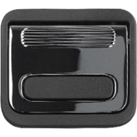 Couvercle de poignée de plancher de coffre de roue de secours noir-- (1/5)