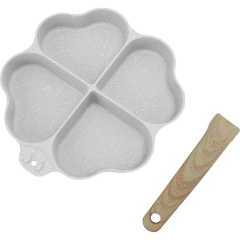 à œufs antiadhésive en forme de cœur 4 tasses à cuisson (1/5)