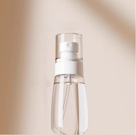 1 flacon pulvérisateur, blanc, 60 ml, plastique étanche, pour nettoyant lunettes et savon mains, voyage quotidien (1/5)