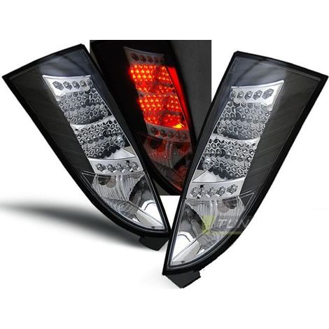 Paire de feux arriere Ford Focus 1 98-04 LED noir (1/2)