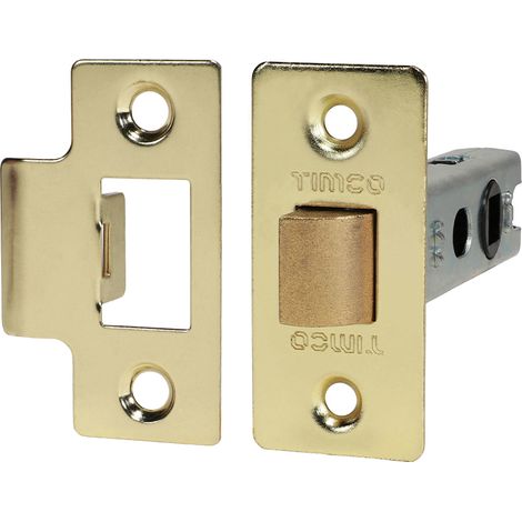TIMCO Economy Tubular Latch Electro Brass - 79.5mm
