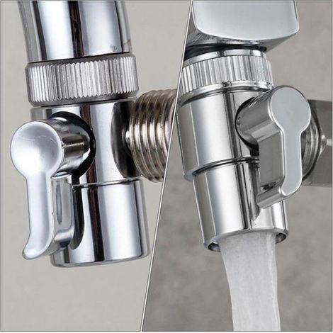 Inverseur Robinet - 1 2 Pouces - Pour Machine À Laver Cuisine Douche Baignoire - 1 Pièce (1/5)