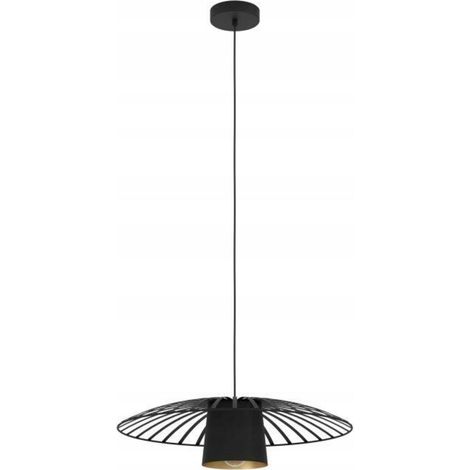 Eglo FELIXKIRK lámpara colgante negra y dorada 57 cm (1/3)
