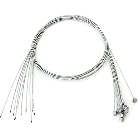 Convient aux kits de 10 câbles de freins en acier inoxydable pour vélos et VTT (1/5)