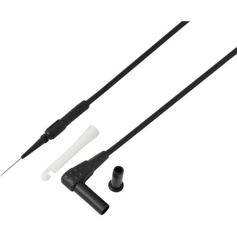 VOLTCRAFT MSL-520 sw Cordon de mesure mâle 4 mm Contact mâle 1.5 m noir 1 pc(s) (1/4)