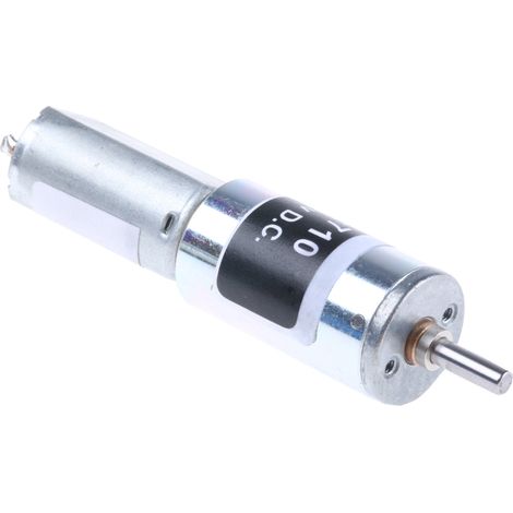 Motoréducteur CC RS PRO, 12 V c.c., 0,39 W, 8 tr/min, dia. de l'arbre 3mm ( Prix pour 1 )